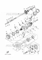 CRANKSHAFT / PISTON for Yamaha YXZ 2016