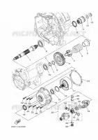 CROSS SHAFT for Yamaha YXZ 2016