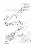 EXHAUST for Yamaha YXZ 2016
