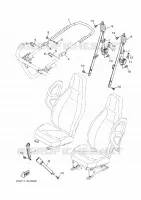 SEAT 2 for Yamaha YXZ 2016