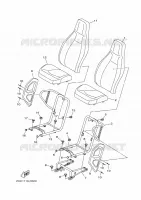 SEAT for Yamaha YXZ 2016