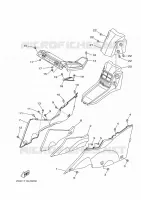 SIDE COVER 2 for Yamaha YXZ 2016