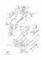 SIDE COVER 3 for Yamaha YXZ 2016