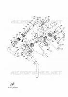 WATERPUMP / HOSES for Yamaha YXZ 2016