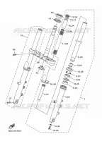 FRONT FORK for Yamaha XJ6 2016