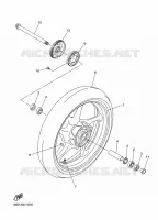FRONT WHEEL for Yamaha XJ6 2016