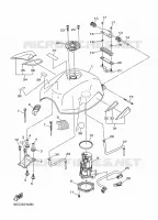 FUEL TANK for Yamaha XJ6 2016