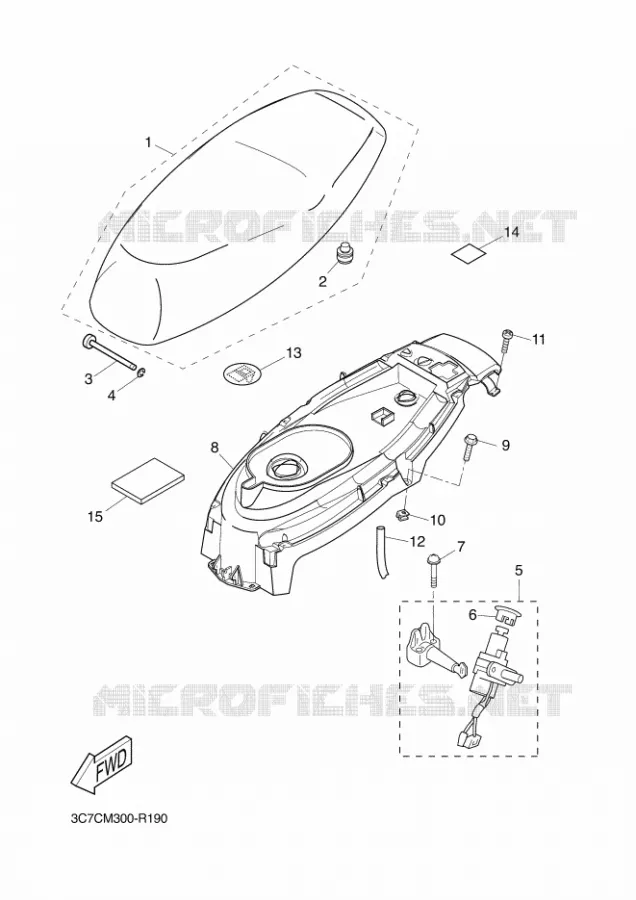 SEAT Yamaha SCOOTER 50 2016 STUNT NAKED  EW50N