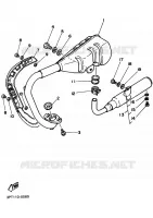 EXHAUST for Yamaha PW50 1993
