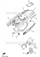 SIDE COVER for Yamaha PW50 1993