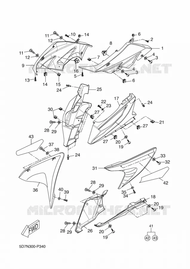 COVER 1 Yamaha MOTO 125 2016 R125  YZF-R125A