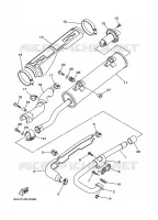 EXHAUST for Yamaha GRIZZLY 2008