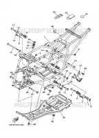 FRAME for Yamaha GRIZZLY 2008