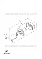 TAIL LIGHT for Yamaha GRIZZLY 2008