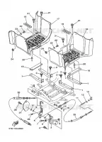 STAND / FOOTREST for Yamaha KODIAK 2WD 2003