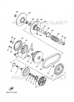 STARTER CLUTCH for Yamaha KODIAK 2WD 2003