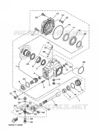FINAL DRIVE SHAFT / GEAR COUPLING for Yamaha GRIZZLY 2007