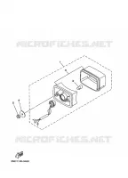TAIL LIGHT for Yamaha GRIZZLY 2007
