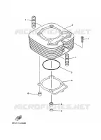 CYLINDER for Yamaha GRIZZLY 2008