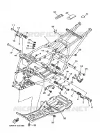 FRAME for Yamaha GRIZZLY 2008