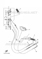 HANDLEBAR & CABLES for Yamaha GRIZZLY 2008