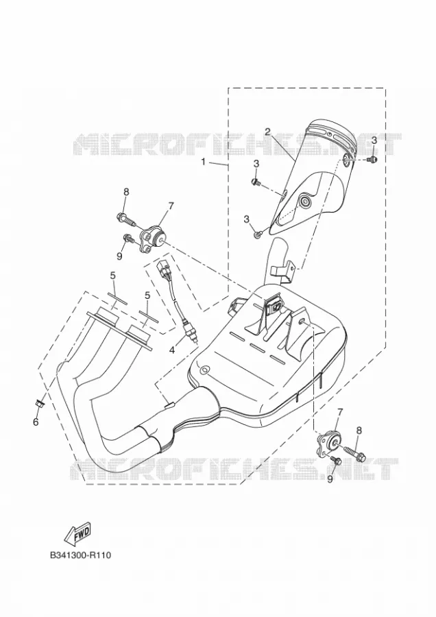 EXHAUST Yamaha MOTO 690 2016 XSR  XSR700
