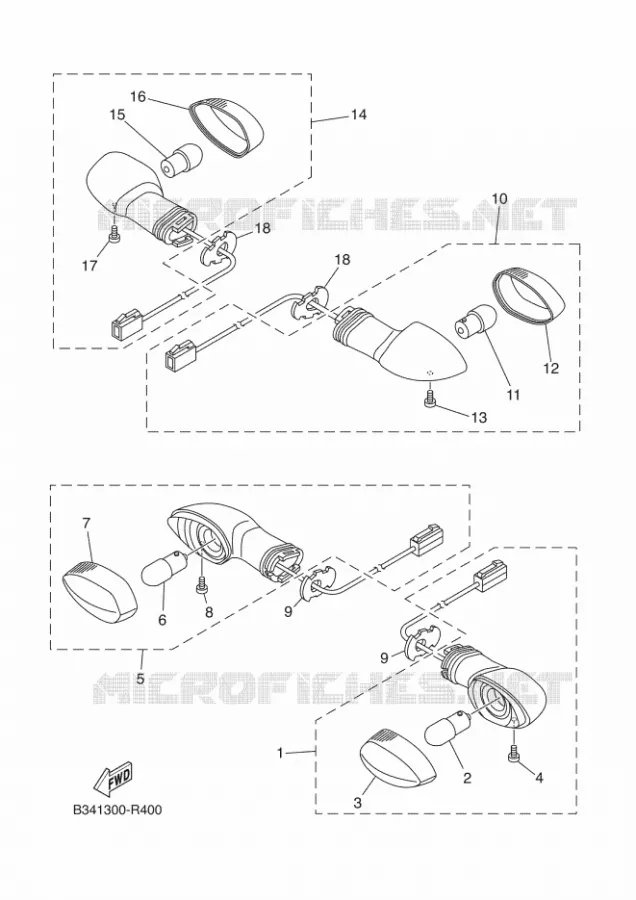 INDICATOR Yamaha MOTO 690 2016 XSR  XSR700
