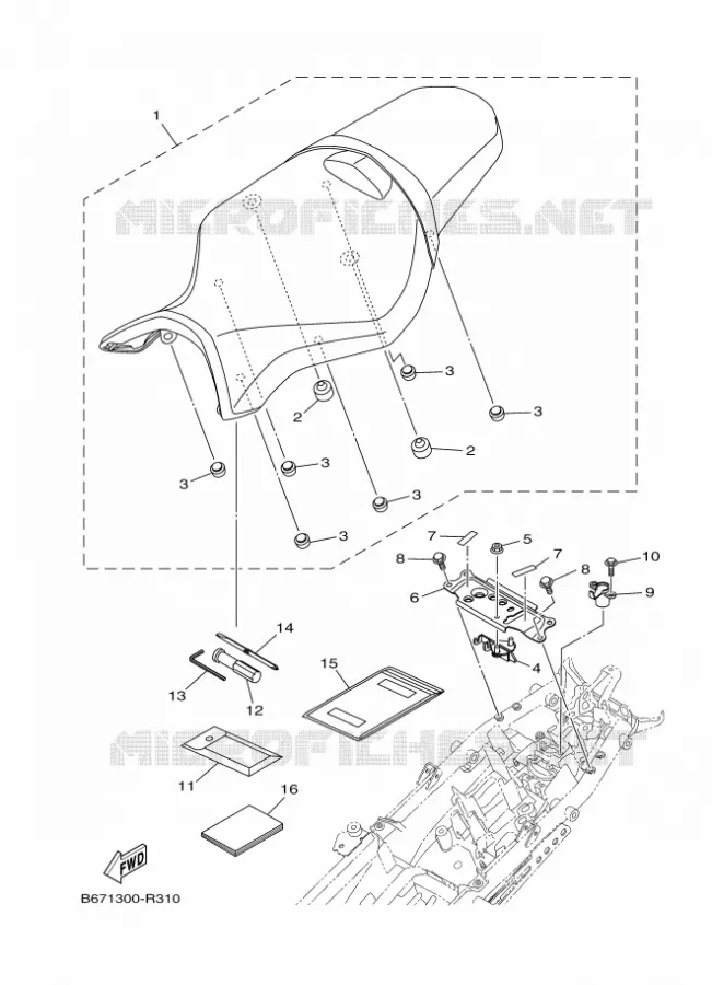 SEAT Yamaha MOTO 1000 2016 MT  MTN1000