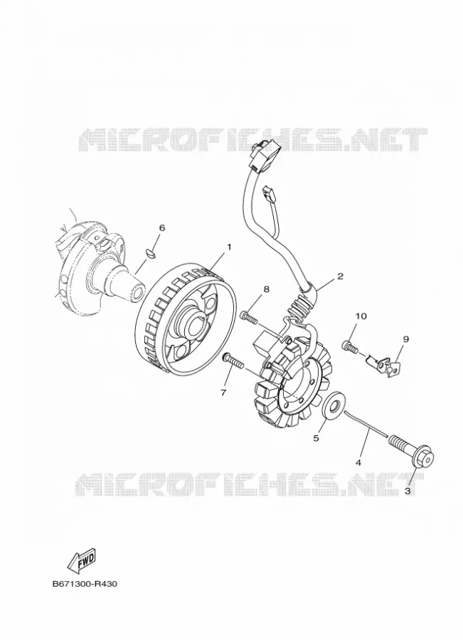 IGNITION Yamaha MOTO 1000 2016 MT  MTN1000