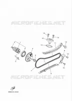 CAMSHAFT / TIMING CHAIN for Yamaha TRICITY ABS 2017