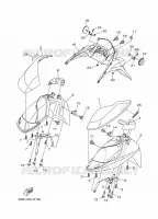FENDER for Yamaha TRICITY ABS 2017