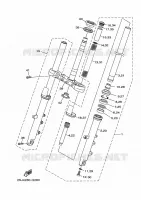 FRONT FORK for Yamaha XJ6 2016
