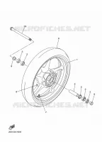 FRONT WHEEL for Yamaha XJ6 2016