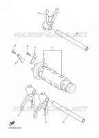 GEAR SHIFT SELECTOR DRUM / FORKS for Yamaha XJ6 2016