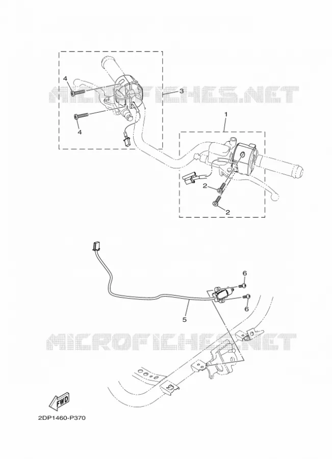 SWITCH / LEVER Yamaha SCOOTER 125 2017 NMAX  GPD125-A