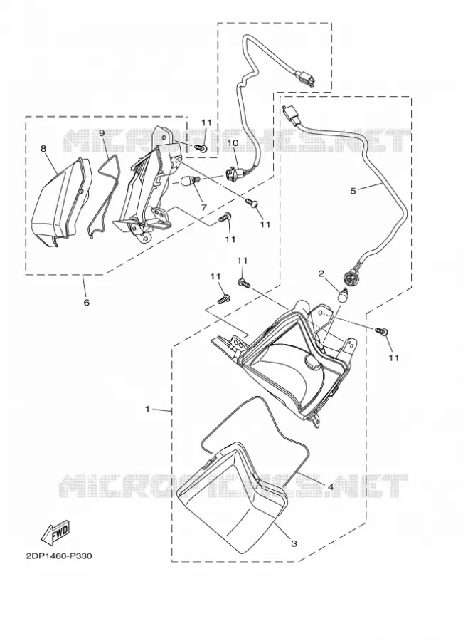 INDICATOR 1 Yamaha SCOOTER 125 2017 NMAX  GPD125-A