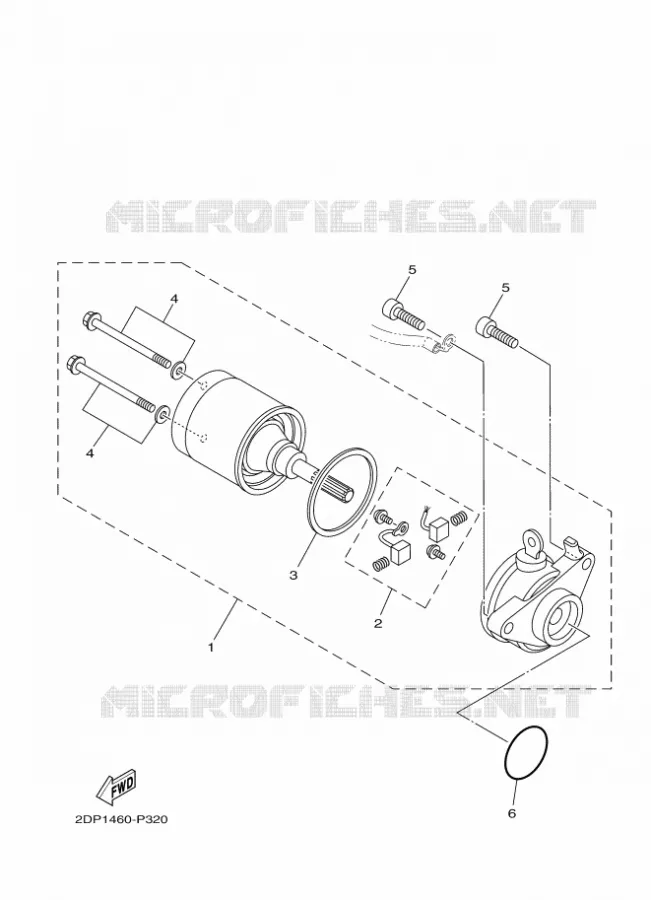 STARTER MOTOR Yamaha SCOOTER 125 2017 NMAX  GPD125-A