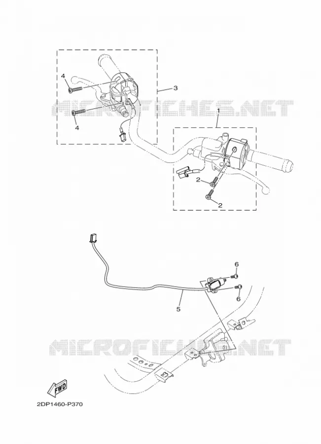 SWITCH / LEVER Yamaha SCOOTER 125 2017 NMAX  GPD125-A