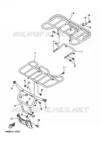 BUMPER for Yamaha YFB250U 1997