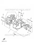 CRANKCASE for Yamaha YFB250U 1997
