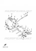 STAND / FOOTREST for Yamaha YFB250U 1997
