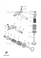 VALVE for Yamaha YFB250U 1997