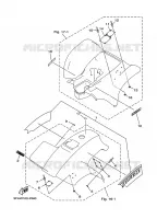 STICKER / LABEL 3 for Yamaha BREEZE 2004