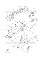 EXHAUST for Yamaha GRIZZLY 2016