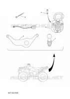 FRAME 1 for Yamaha GRIZZLY 2016