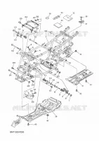 FRAME for Yamaha GRIZZLY 2016