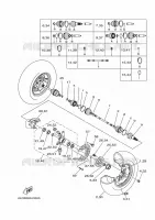 FRONT WHEEL for Yamaha GRIZZLY 2016