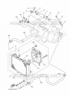 RADIATOR / HOSES for Yamaha GRIZZLY 2016