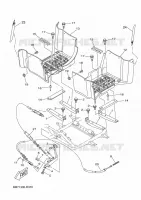 STAND / FOOTREST for Yamaha GRIZZLY 2016