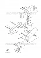 EXHAUST for Yamaha CYGNUS 2009